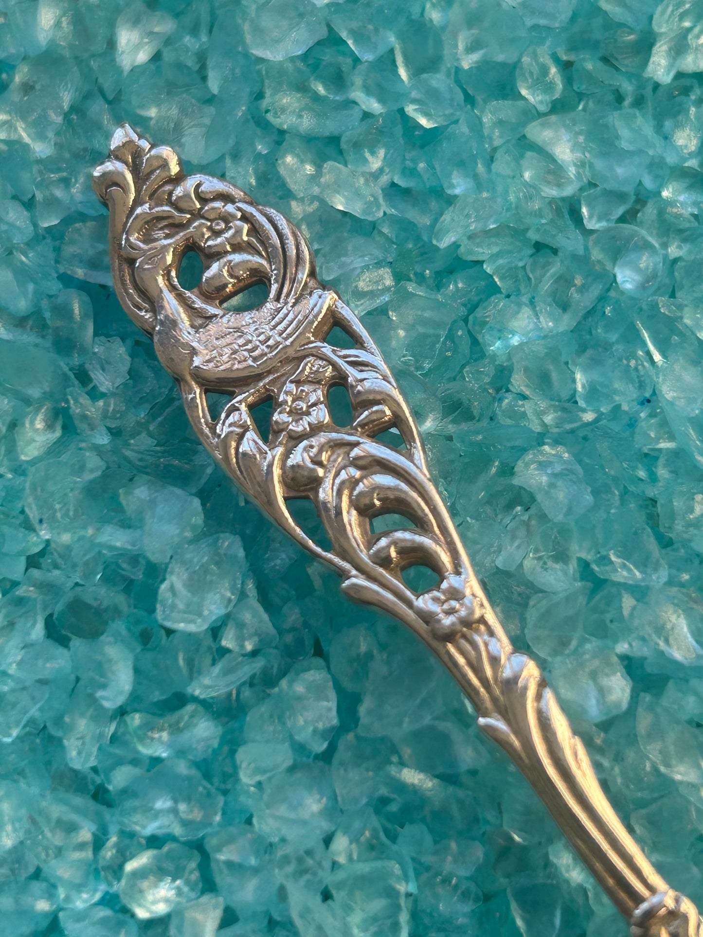 Custom 'pauw' dieren ring