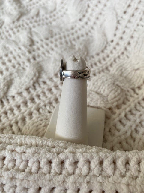 Spoonring pinky roos ring | 14 (44 mm)