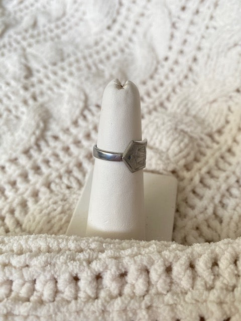 Spoonring weegschaal (libra) | 16,5 (52 mm)