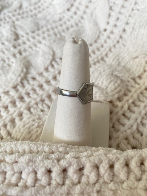 Spoonring maagd (virgo) | 17,5 (55 mm)