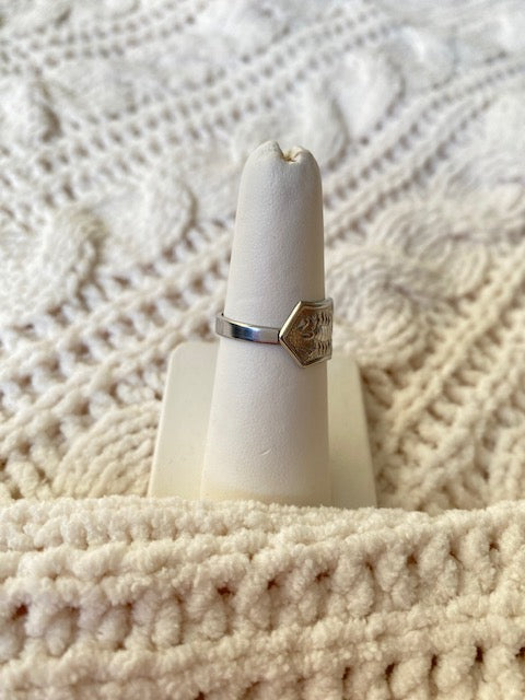 Spoonring schorpioen (scorpio) | 17,5 (55 mm)