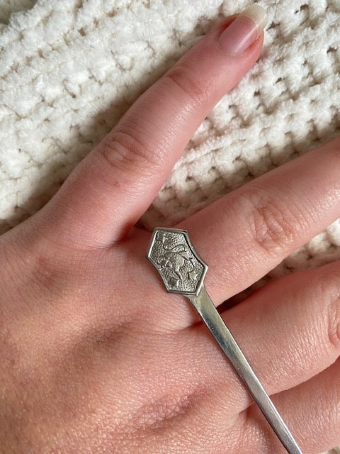 Custom sterrenbeeld ring Stier