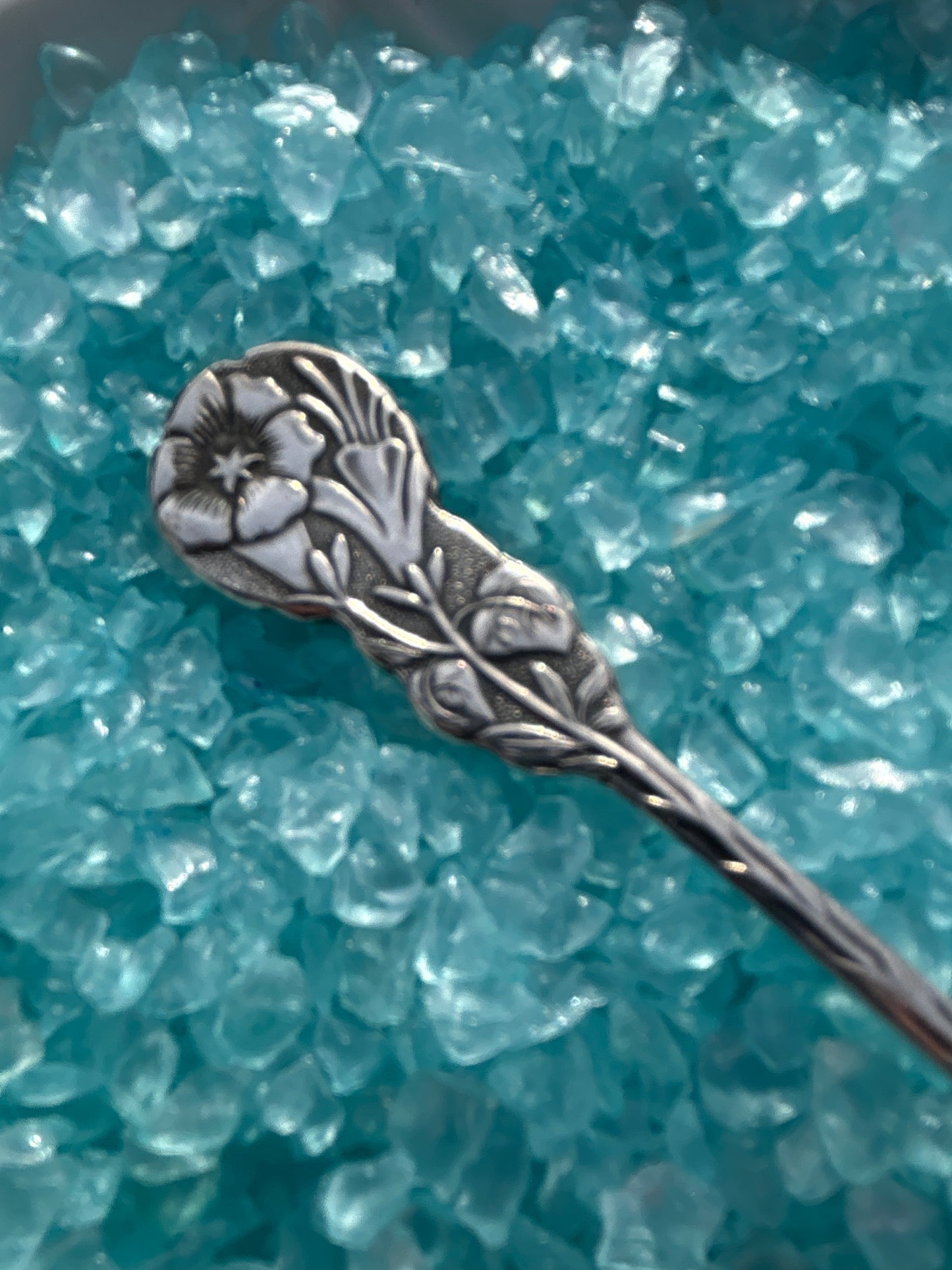 Custom 'Trompetbloem' bloem ring