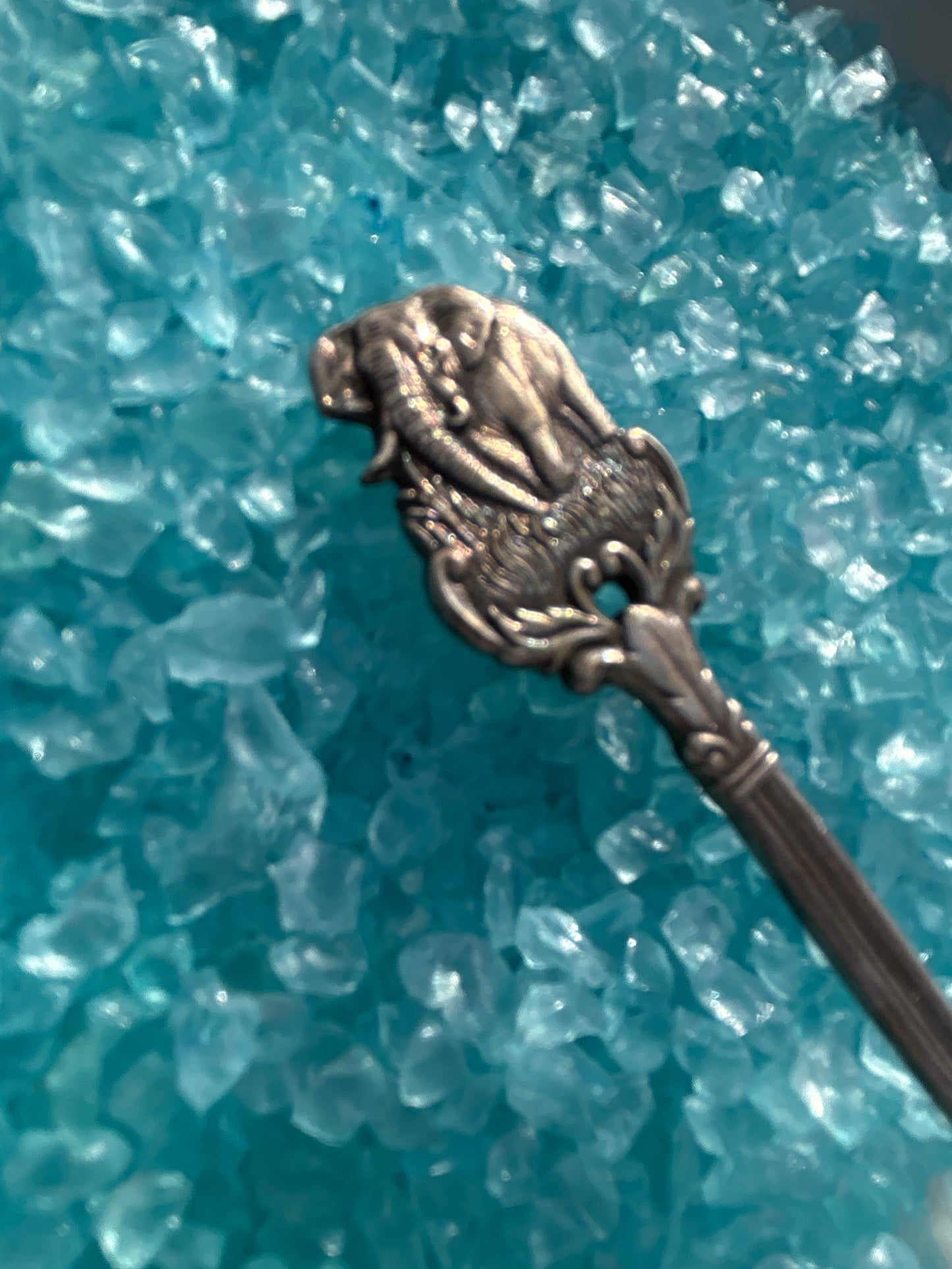 Custom 'olifant' 2 dier ring