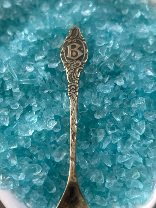 Custom 'B’ letter ring