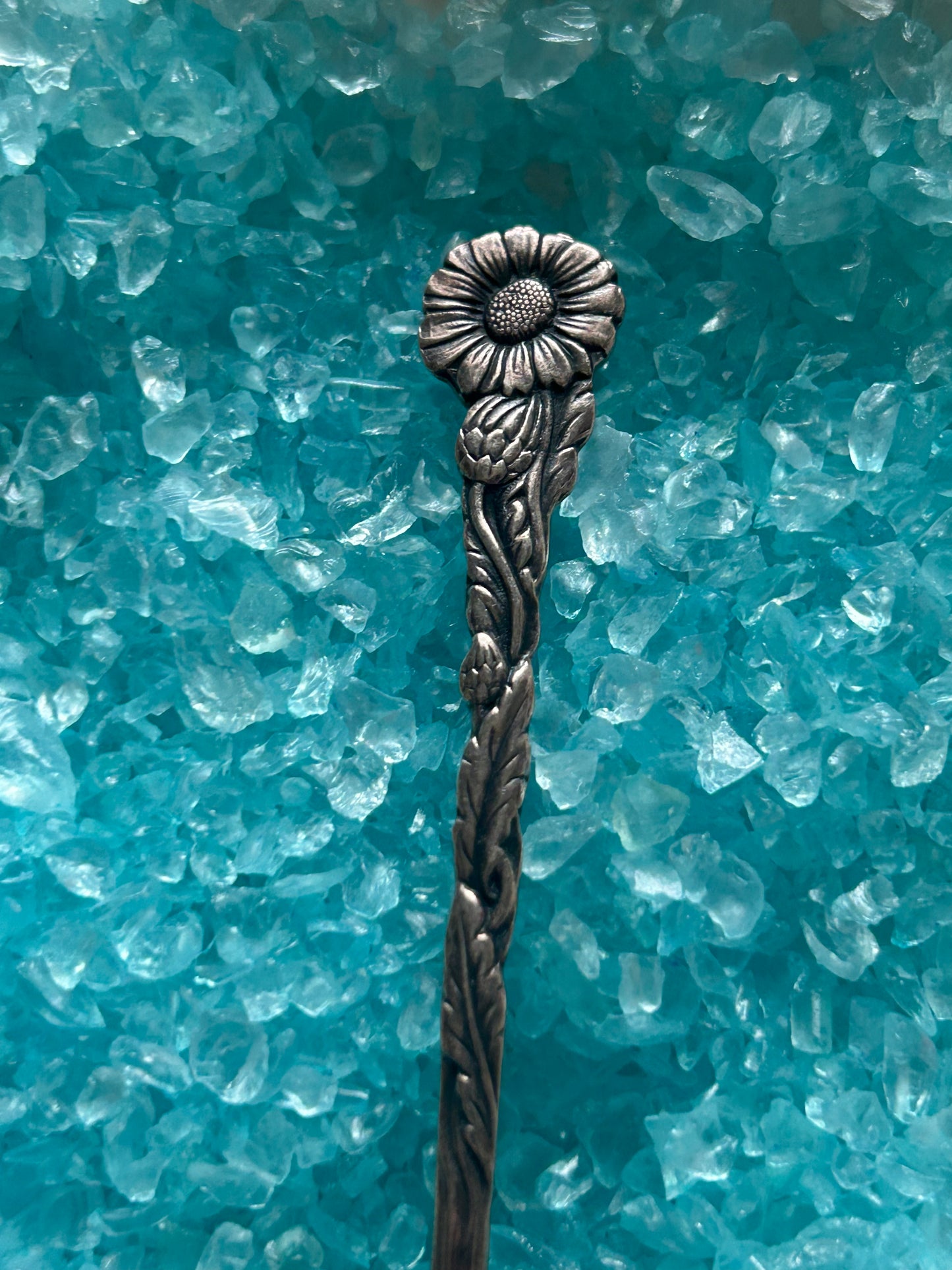 Custom 'Margriet' 3 bloem ring