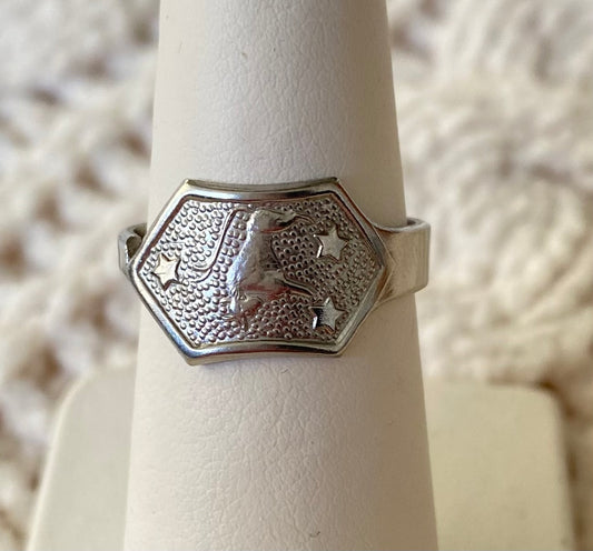 Spoonring stier (taurus) | 17 (53 mm)